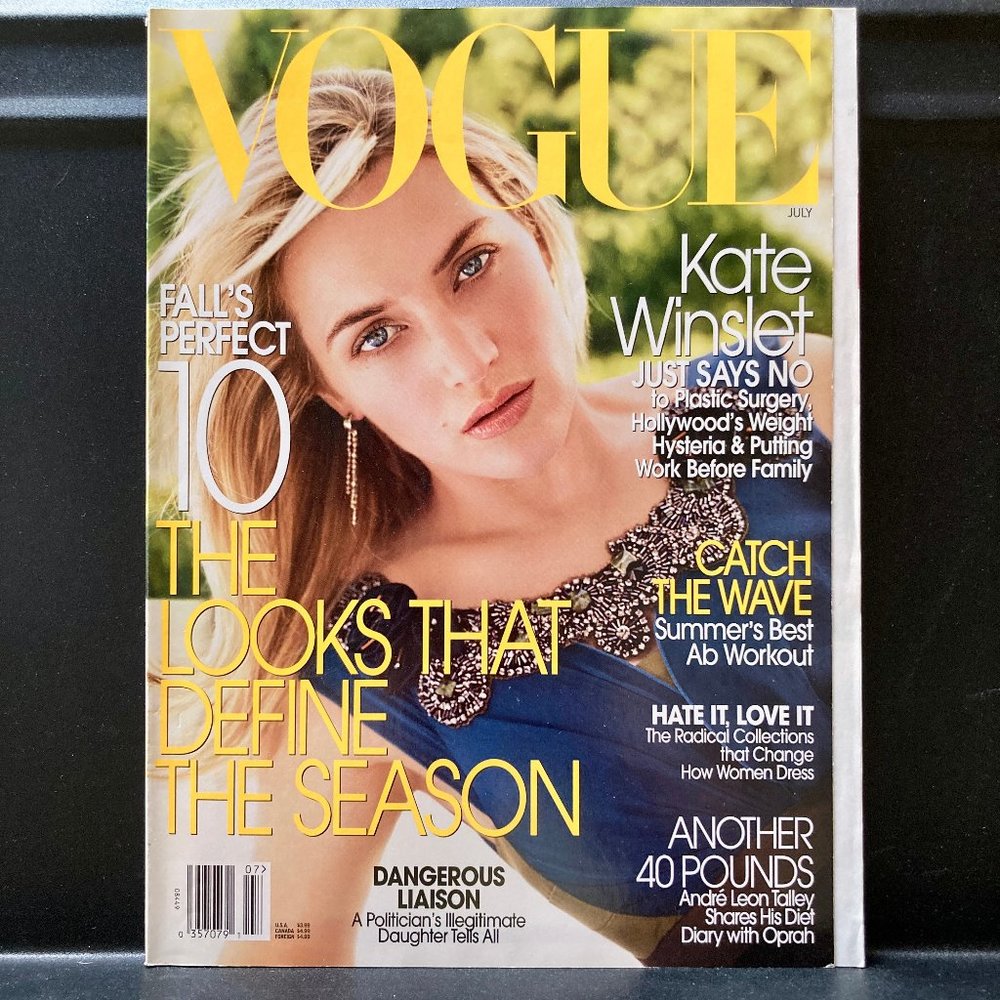 Vogue magazine July 2005 - Kate Winslet